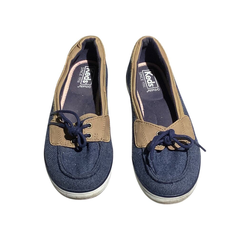 Keds Charter Boat Canvas Shoes Women’s Size 6 — Casual, Preppy, Coastal